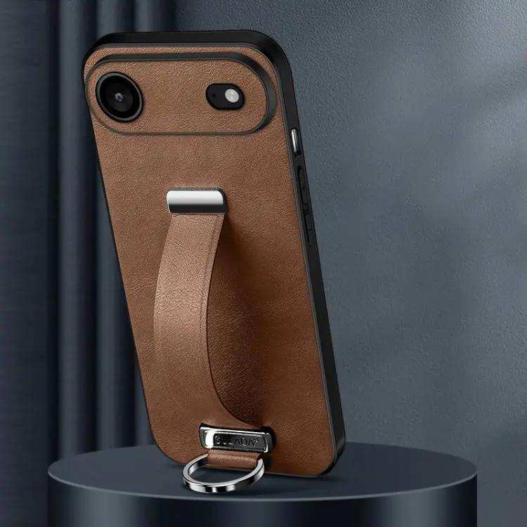 SULADA Tide Cool Series PC Hybrid Leather Texture Skin Feel Phone Case SULADA