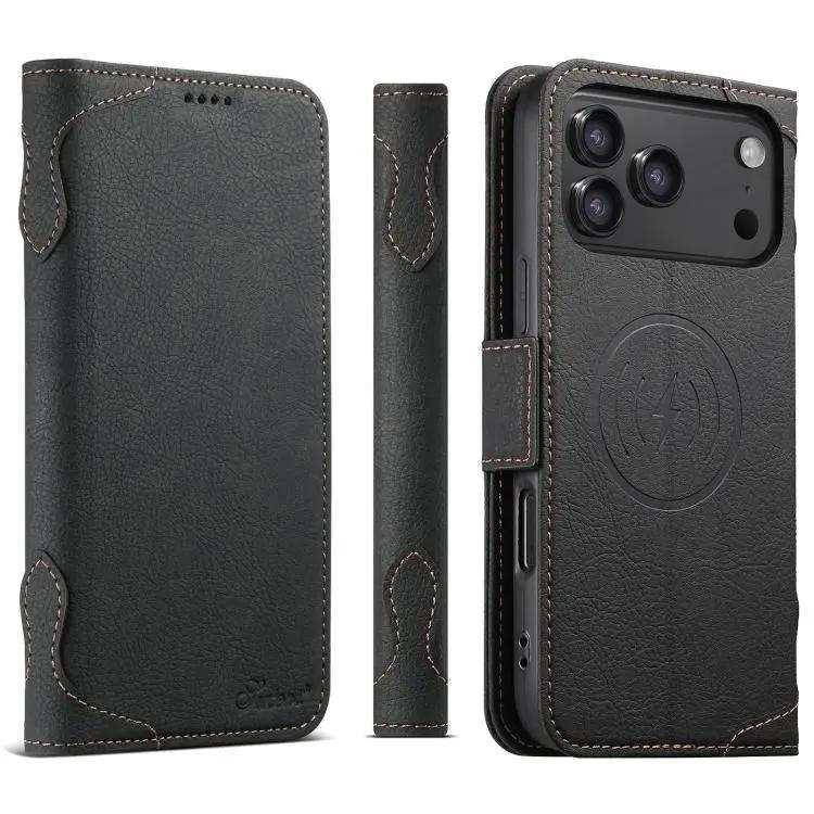SUTENI J07 Multifunctional Horizontal Flip Magsafe Leather Phone Case Suteni