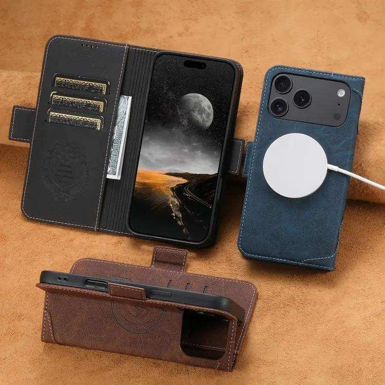 SUTENI J07 Multifunctional Horizontal Flip Magsafe Leather Phone Case Suteni