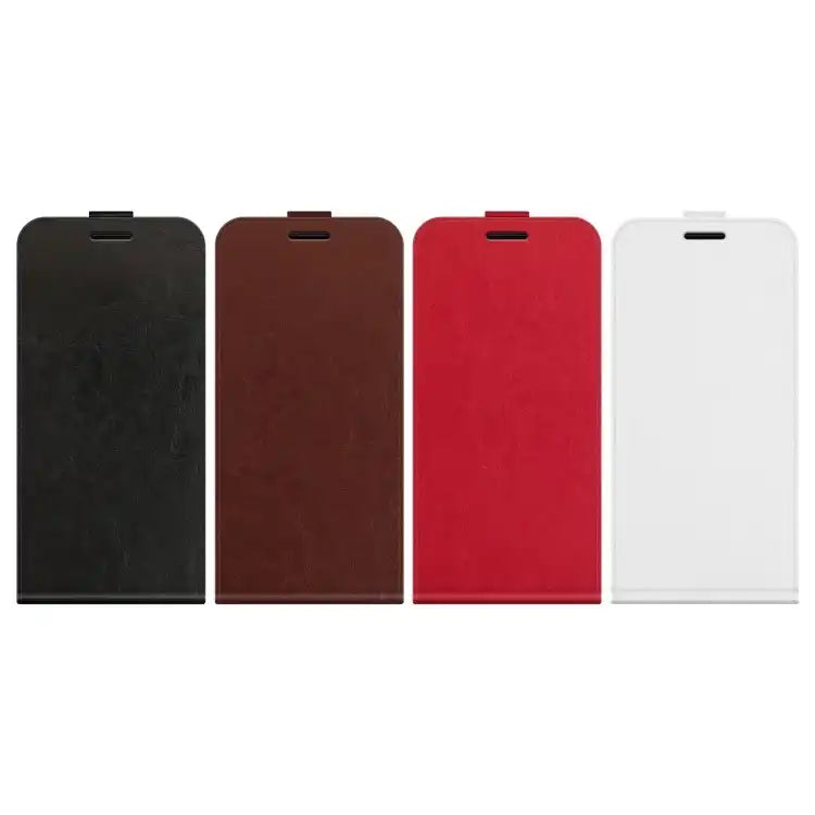 R64 Texture Single Vertical Flip Leather Phone Case