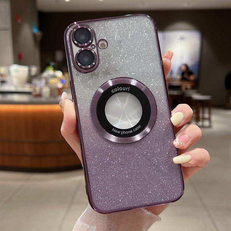 Gradient Glitter Electroplating MagSafe TPU Phone Case MyMobile