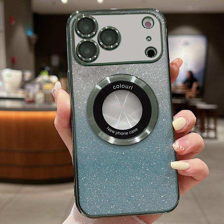 Gradient Glitter Electroplating MagSafe TPU Phone Case MyMobile