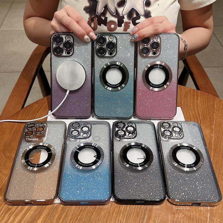 Gradient Glitter Electroplating MagSafe TPU Phone Case MyMobile