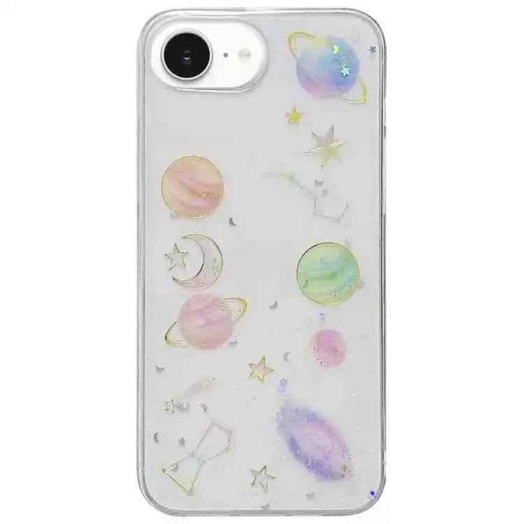 Cosmic Star Glitter Epoxy TPU Phone Case