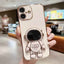 Electroplating Astronaut Holder Phone Case