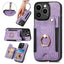 Retro Skin-feel Ring Multi-card Wallet Phone Case MyMobile
