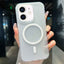 Transparent TPU Hybrid PC Magsafe Phone Case