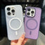 Transparent TPU Hybrid PC Magsafe Phone Case