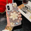 Sunflower Holder Hand-set Diamond PC Phone Case