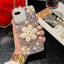 Sunflower Holder Hand-set Diamond PC Phone Case