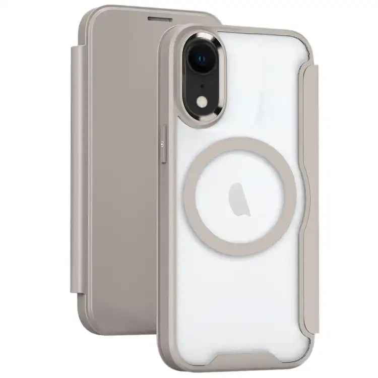 RFID Blocking Adsorption Flip MagSafe Leather Phone Case