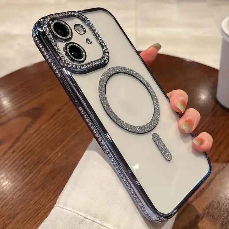 Diamond Plated MagSafe TPU Phone Case