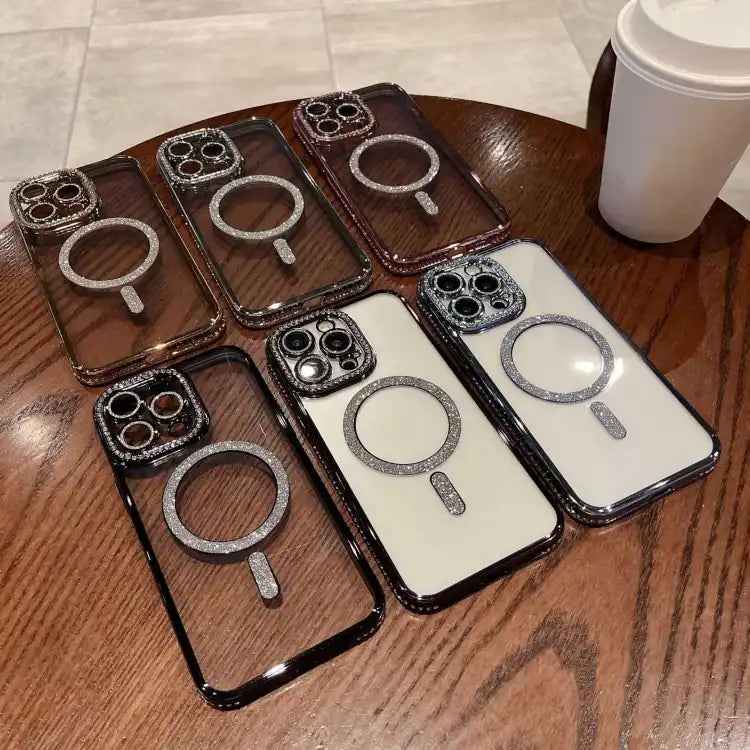 Diamond Plated MagSafe TPU Phone Case