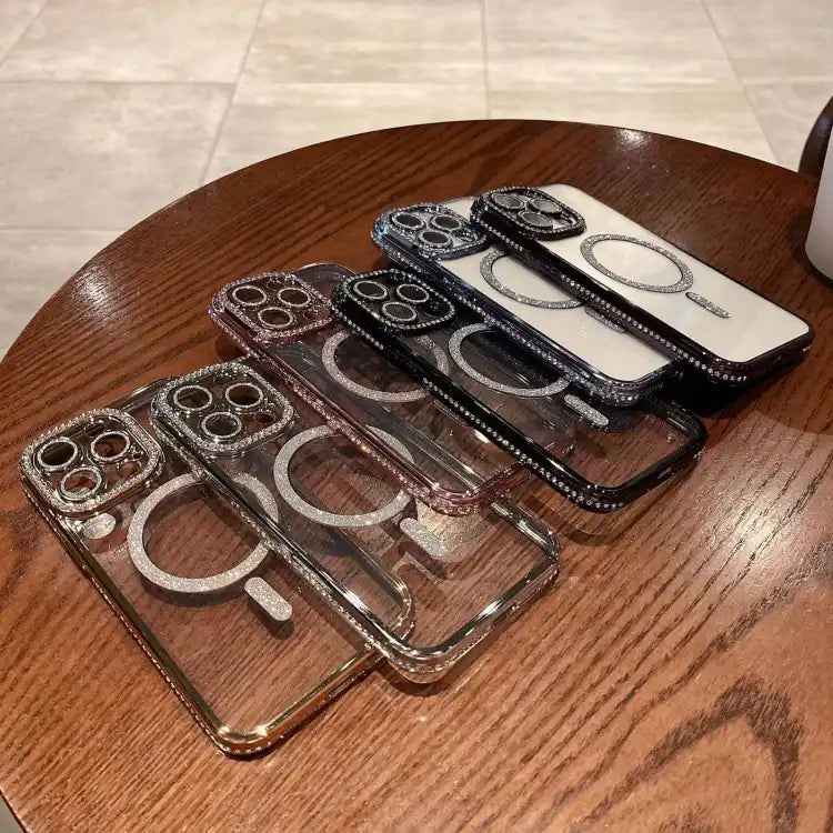 Diamond Plated MagSafe TPU Phone Case