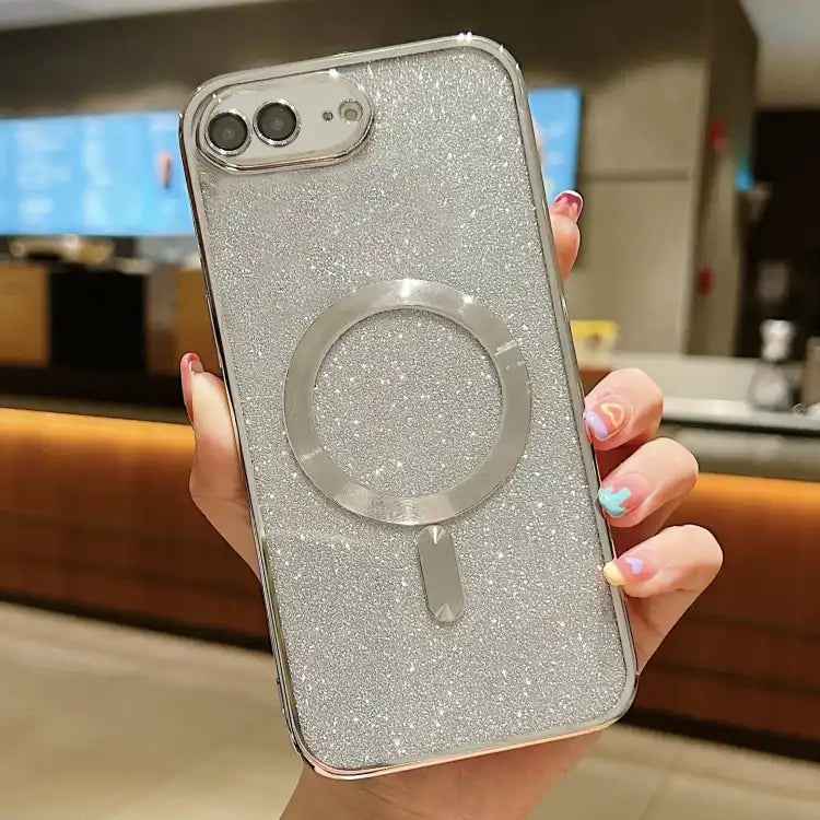 Glitter Electroplating MagSafe TPU Phone Case