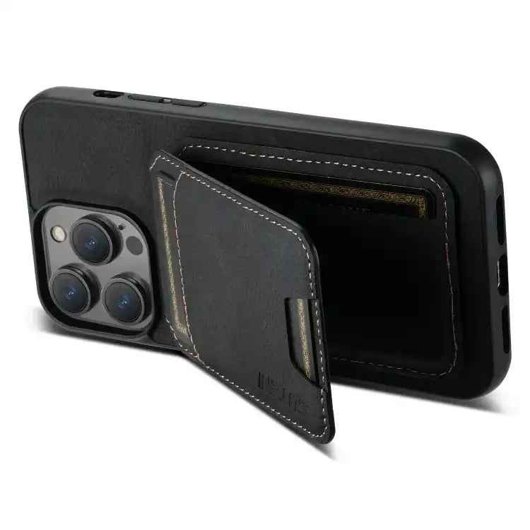 Suteni H02 Litchi Leather Card Wallet Stand Back Phone Case