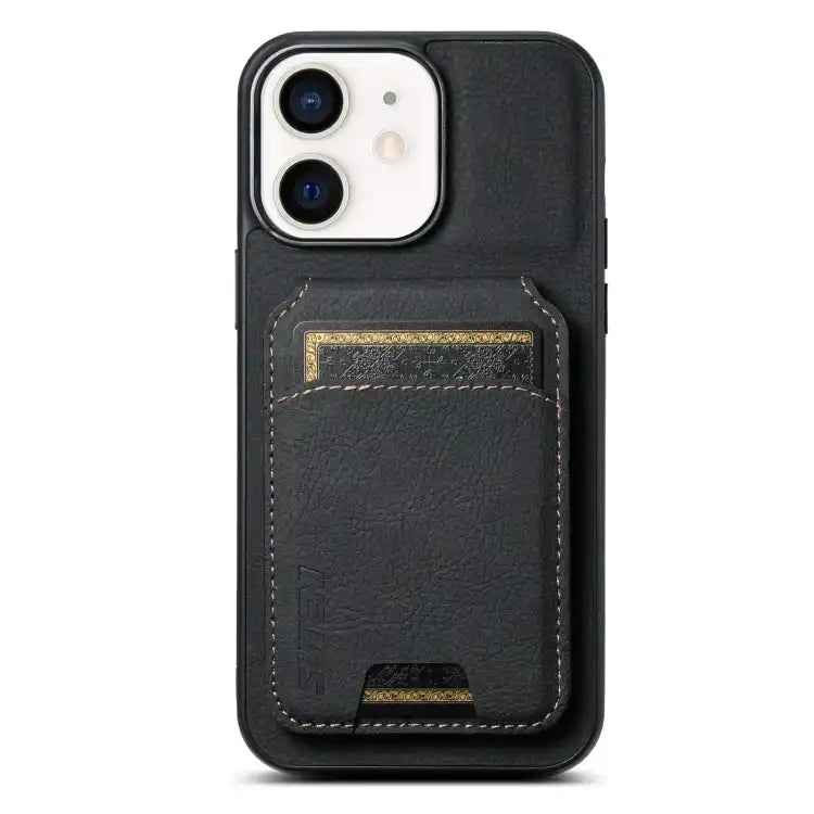 Suteni H02 Litchi Leather Card Wallet Stand Back Phone Case