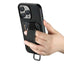 Suteni H13 Litchi Leather Wrist Strap Wallet Back Phone Case