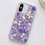 Rose Hand-set Diamond PC Phone Case