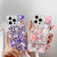 Rose Hand-set Diamond PC Phone Case