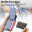 Carbon Fiber Vertical Flip Wallet Stand Phone Case
