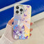 Electroplating Laser Butterfly Phone Case