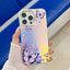 Electroplating Laser Butterfly Phone Case