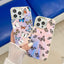 Electroplating Laser Butterfly Phone Case
