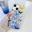 Electroplating Laser Butterfly Ring Holder Phone Case