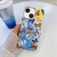 Electroplating Laser Butterfly Ring Holder Phone Case