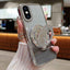 Plated Mirror Holder Gradient Glitter MagSafe Phone Case