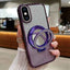 Plated Mirror Holder Gradient Glitter MagSafe Phone Case
