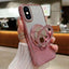 Plated Mirror Holder Gradient Glitter MagSafe Phone Case