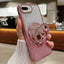 Plated Mirror Holder Gradient Glitter MagSafe Phone Case
