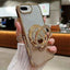 Plated Mirror Holder Gradient Glitter MagSafe Phone Case