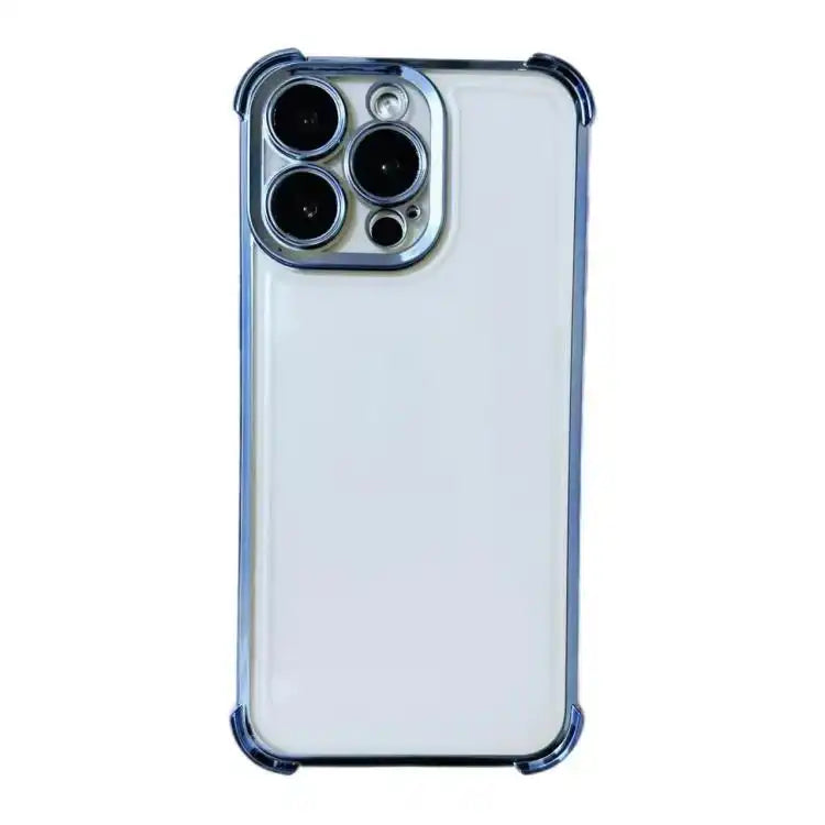 Electrpolated Space Four-corner Shockproof TPU Phone Case