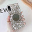 Mirror Handmade Bling Rhinestone PC Phone Case