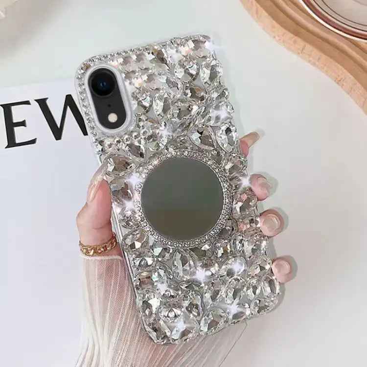 Mirror Handmade Bling Rhinestone PC Phone Case