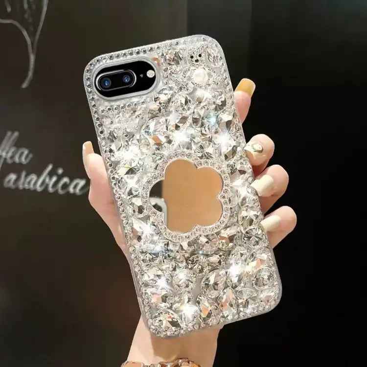 Mirror Handmade Bling Rhinestone PC Phone Case
