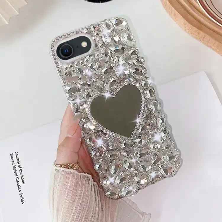 Mirror Handmade Bling Rhinestone PC Phone Case