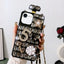 Crossbody Perfume Bottle Handmade Inlaid Diamond PC Phone Case
