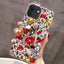 Handmade Bling Rhinestone Gemstone Fox PC Phone Case