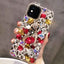 Handmade Bling Rhinestone Gemstone Fox PC Phone Case