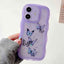 Wave Edge Butterfly TPU Hybrid PC Phone Case