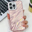 Plating Glitter Texture TPU Phone Case with Lens Film