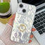 Plating Glitter Texture Ring Holder TPU Phone Case with Lens Film