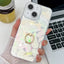 Plating Glitter Texture Ring Holder TPU Phone Case with Lens Film