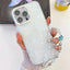 Plating Glitter Texture Chain Wristband TPU Phone Case with Lens Film
