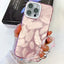 Plating Glitter Texture Chain Wristband TPU Phone Case with Lens Film