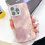 Plating Glitter Texture Chain Wristband TPU Phone Case with Lens Film